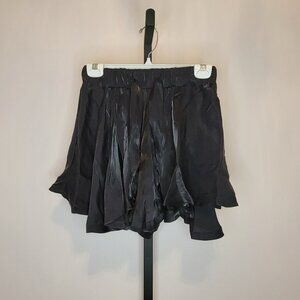 BOOHOO Satiny High  Waist Shorts